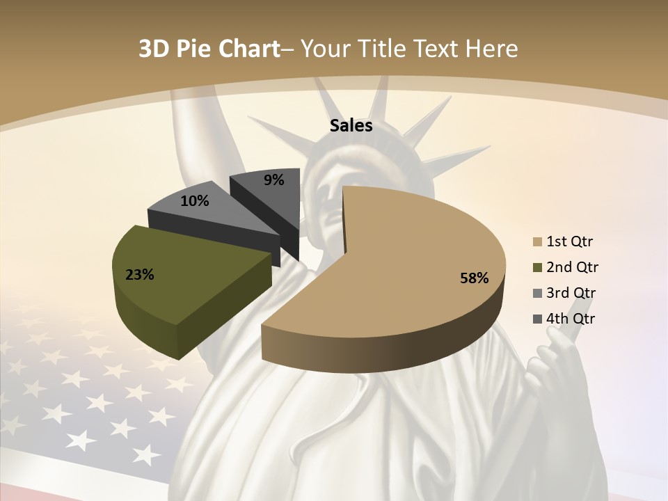 Old Patriotic Proud PowerPoint Template