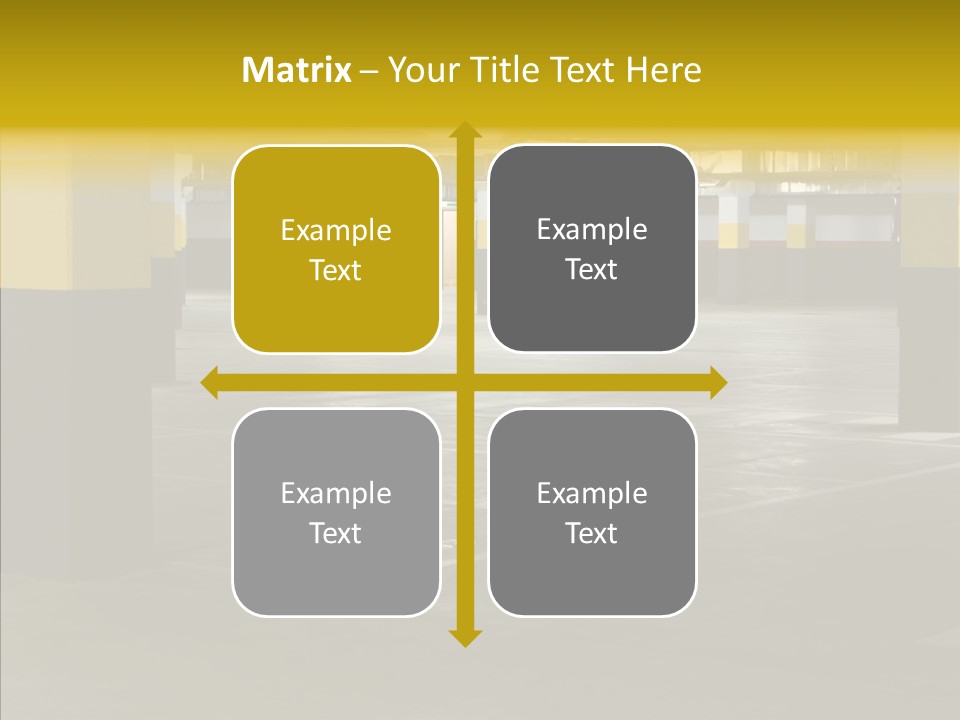 Concrete Shop Wide PowerPoint Template