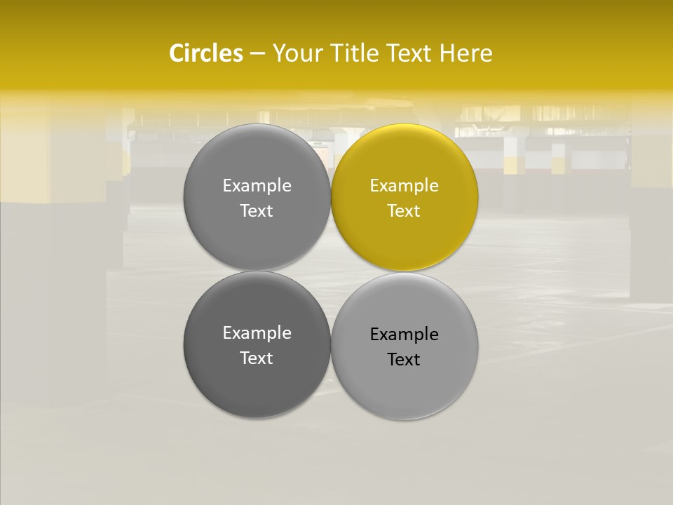 Concrete Shop Wide PowerPoint Template