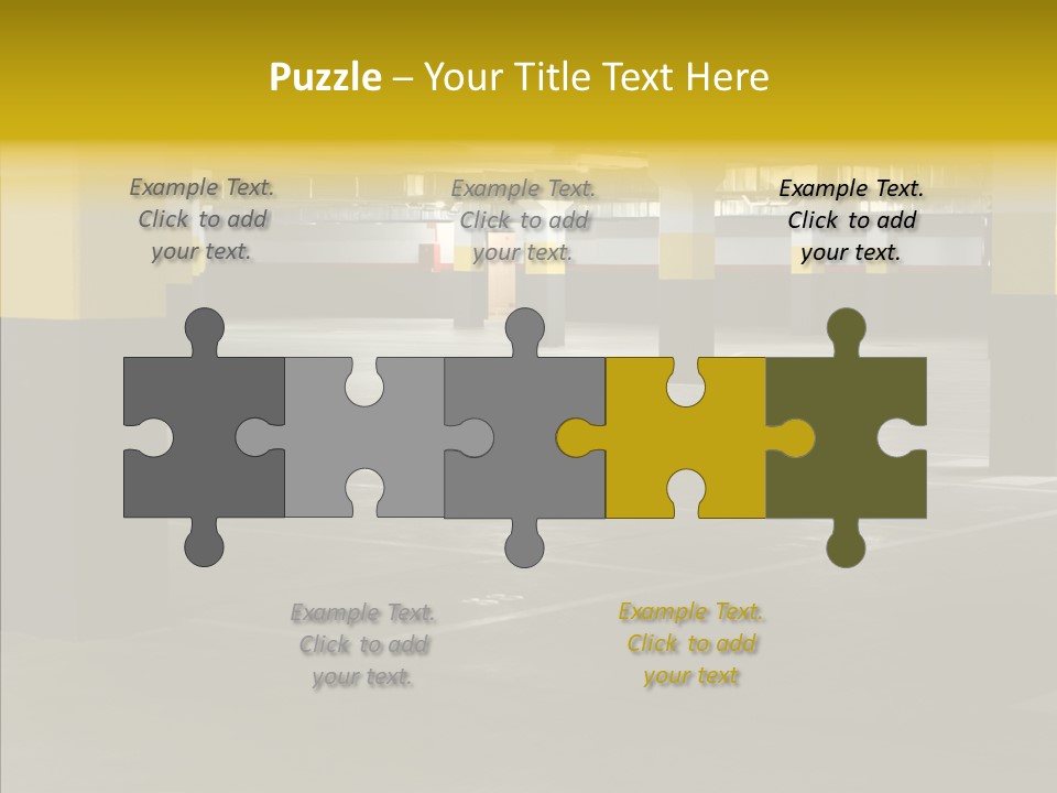 Concrete Shop Wide PowerPoint Template