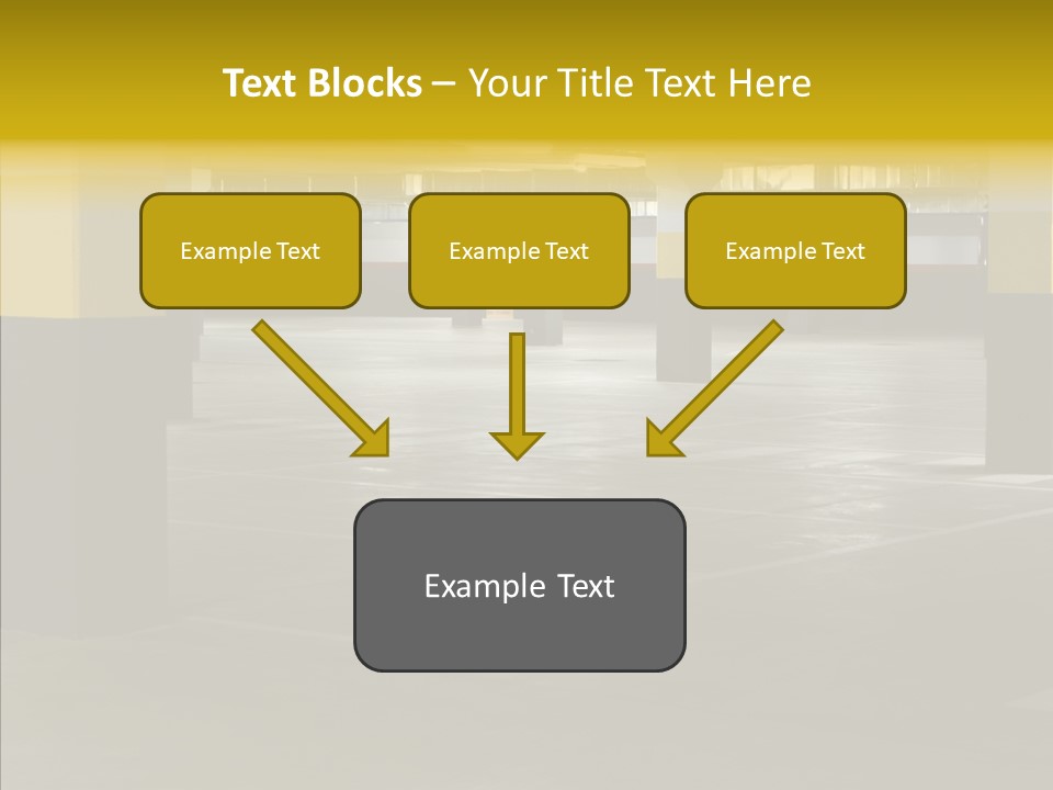 Concrete Shop Wide PowerPoint Template