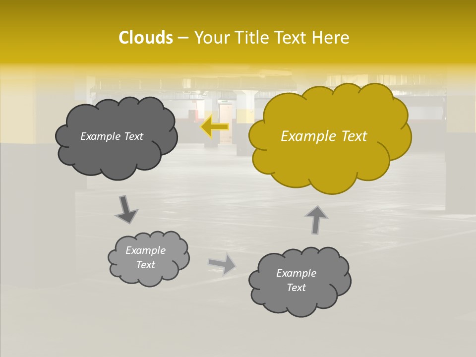 Concrete Shop Wide PowerPoint Template