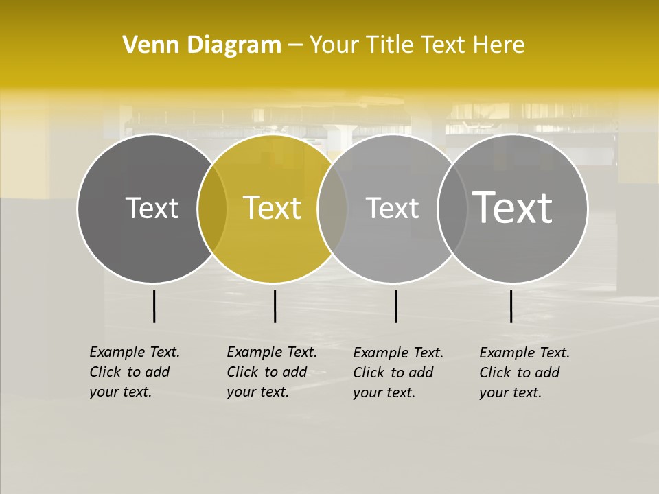 Concrete Shop Wide PowerPoint Template