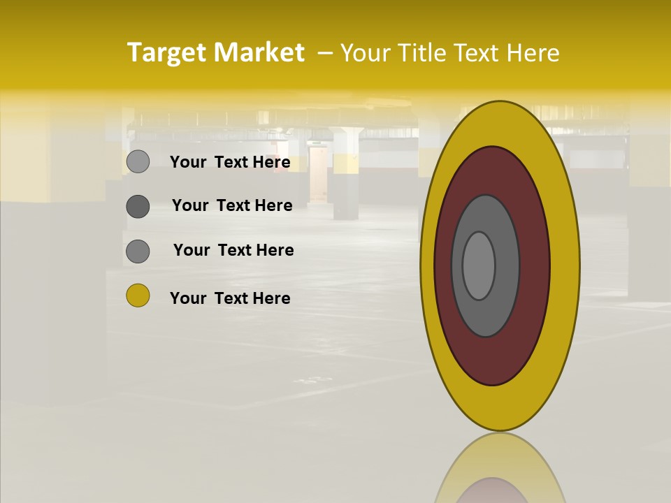 Concrete Shop Wide PowerPoint Template