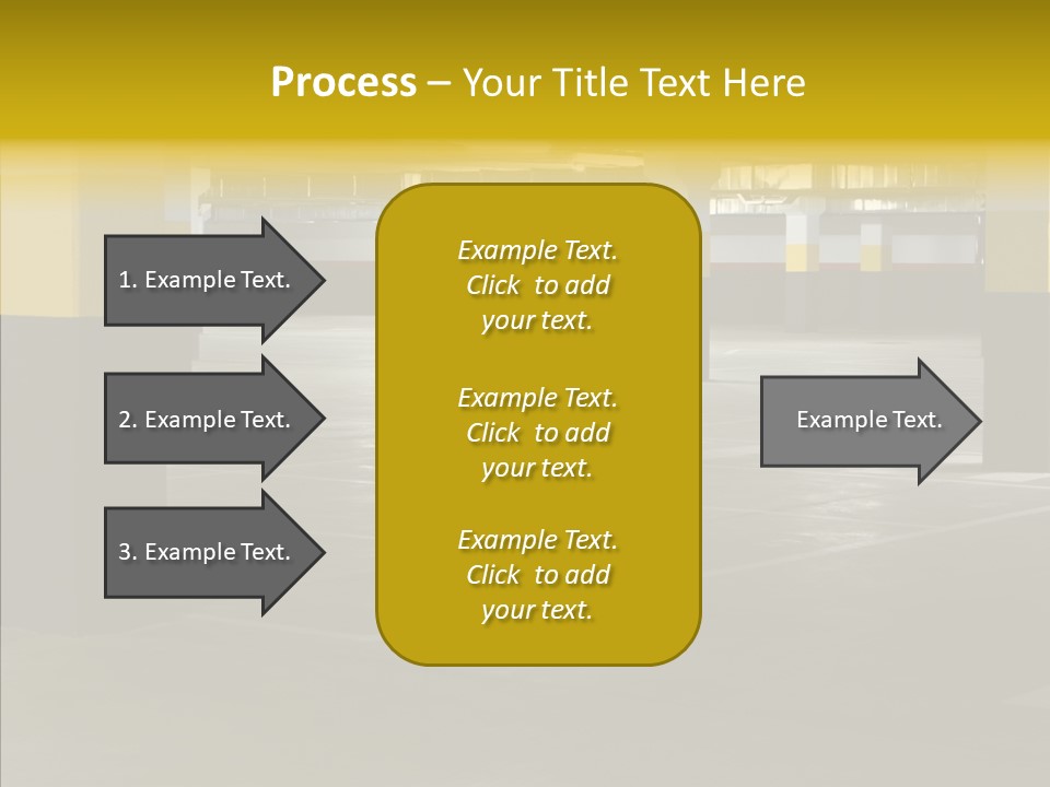 Concrete Shop Wide PowerPoint Template