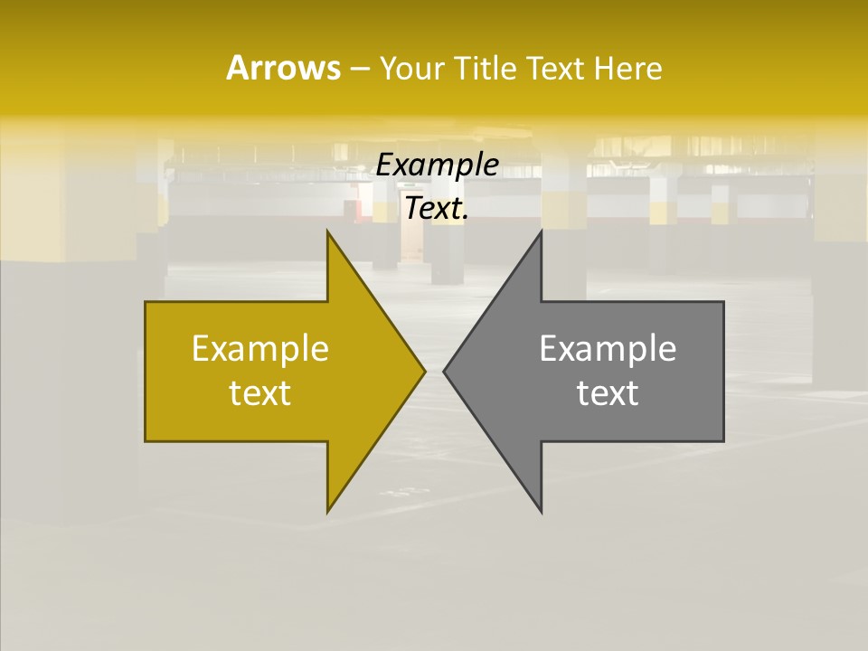 Concrete Shop Wide PowerPoint Template