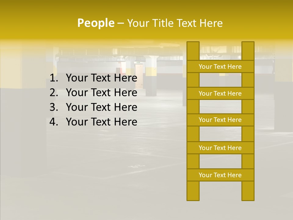 Concrete Shop Wide PowerPoint Template