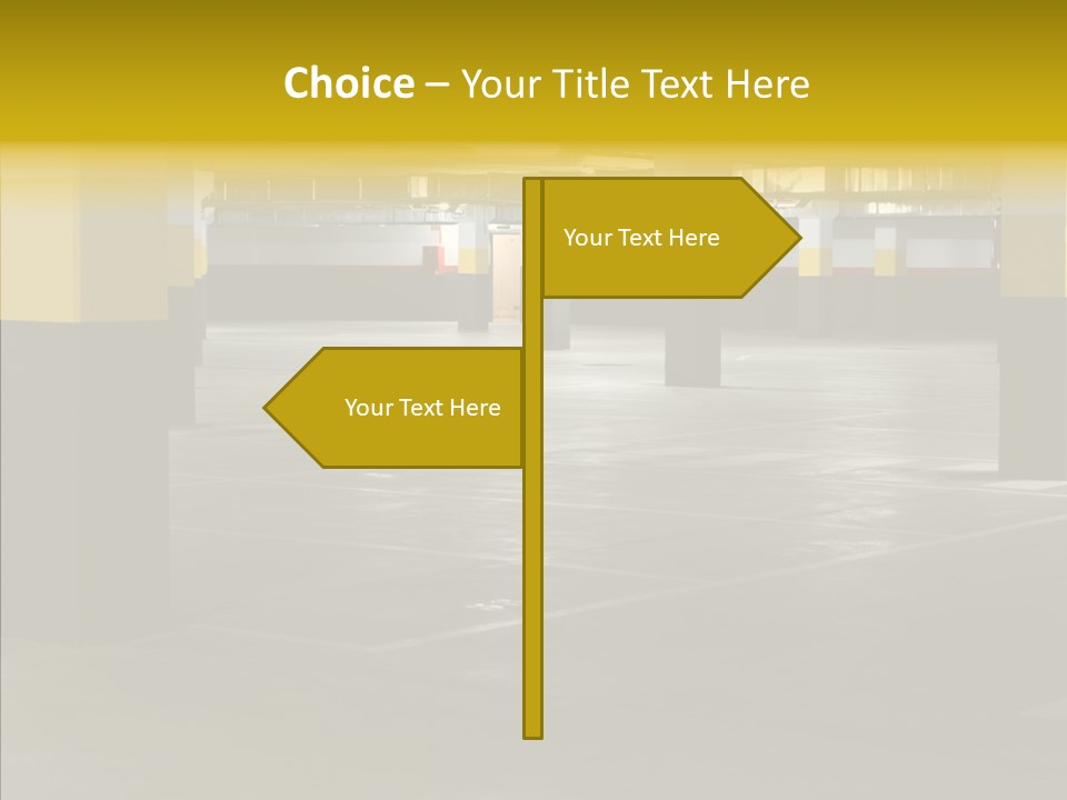 Concrete Shop Wide PowerPoint Template