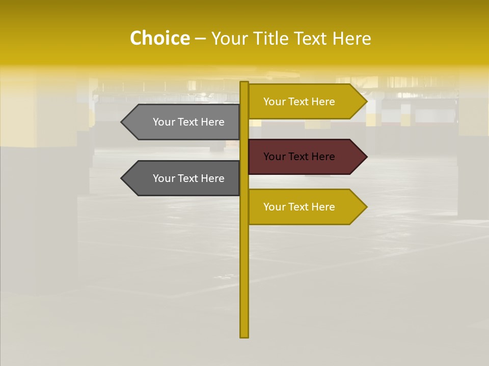 Concrete Shop Wide PowerPoint Template