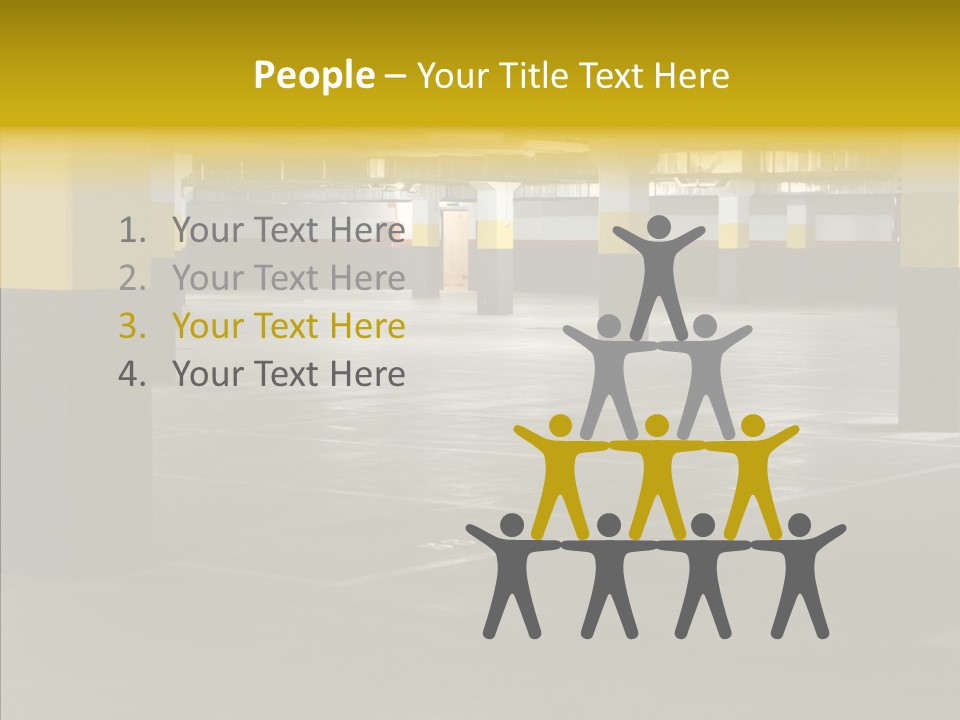 Concrete Shop Wide PowerPoint Template