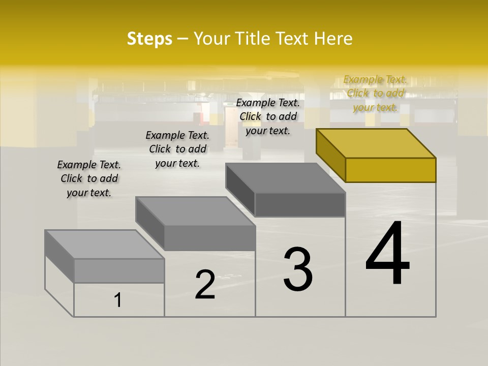 Concrete Shop Wide PowerPoint Template