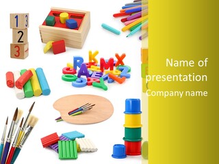 Shot Plastic Preschool PowerPoint Template