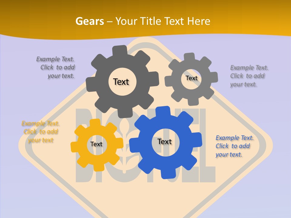 American Ethanol Fuel PowerPoint Template