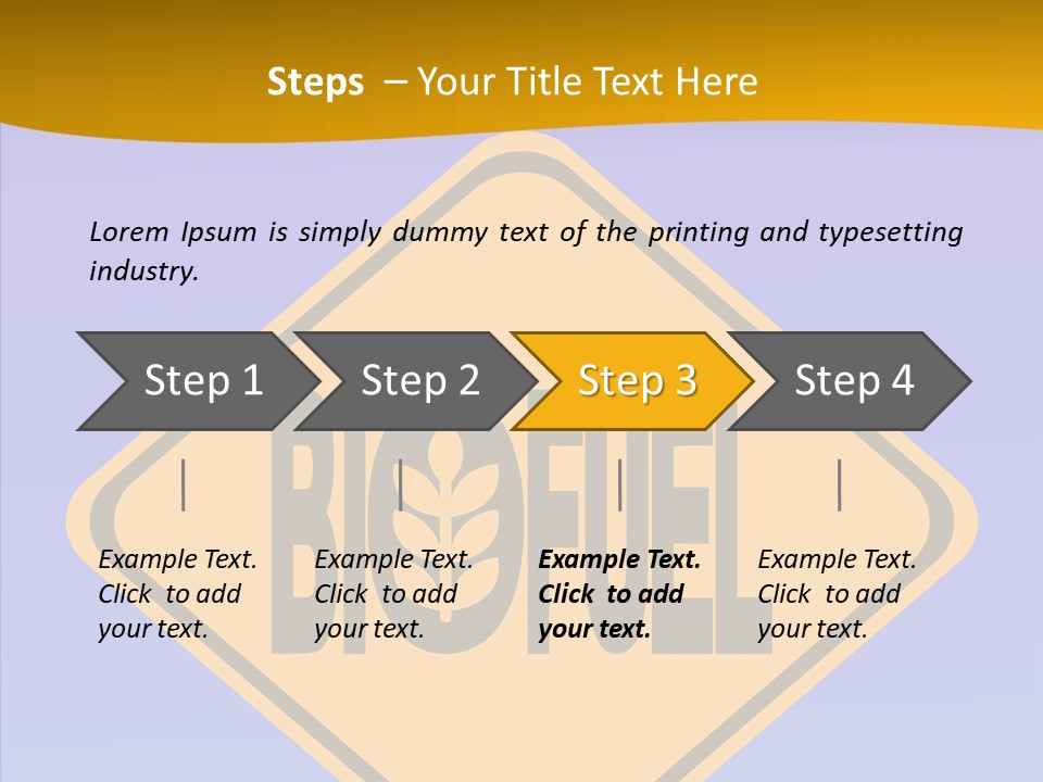American Ethanol Fuel PowerPoint Template