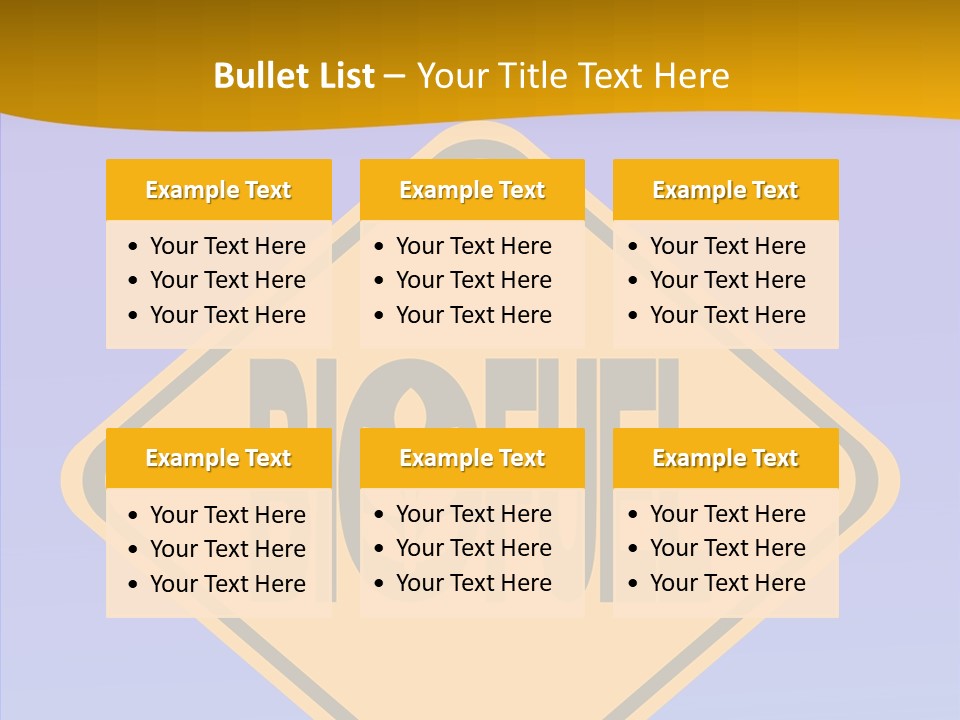 American Ethanol Fuel PowerPoint Template