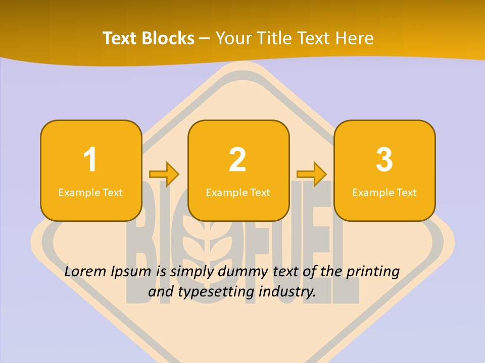 American Ethanol Fuel PowerPoint Template