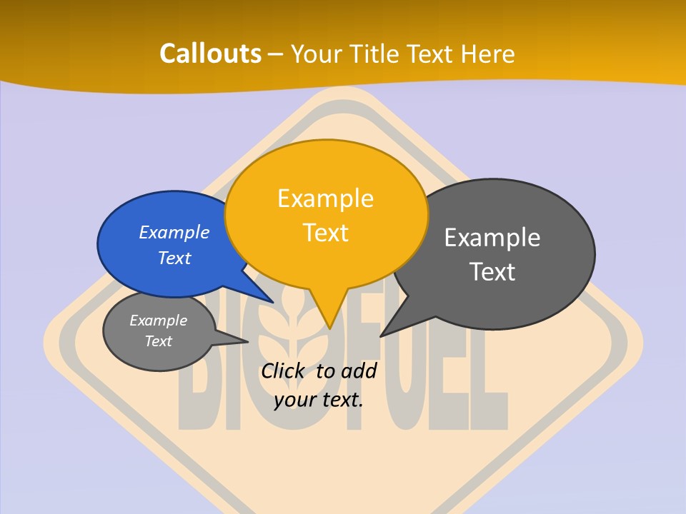 American Ethanol Fuel PowerPoint Template