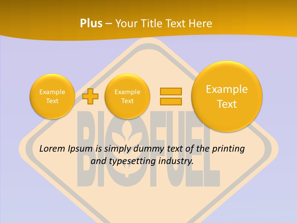 American Ethanol Fuel PowerPoint Template