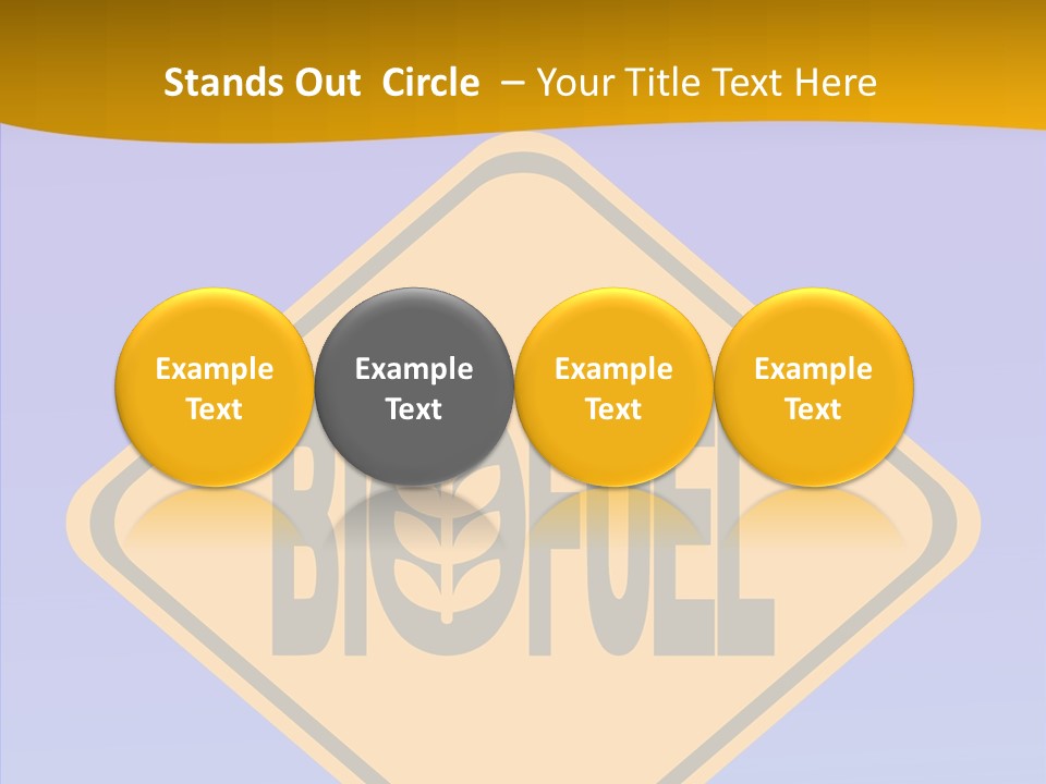 American Ethanol Fuel PowerPoint Template