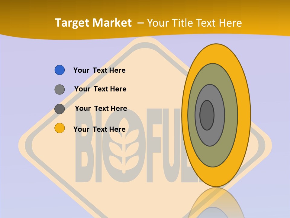 American Ethanol Fuel PowerPoint Template