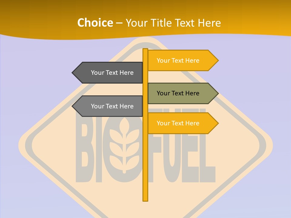 American Ethanol Fuel PowerPoint Template