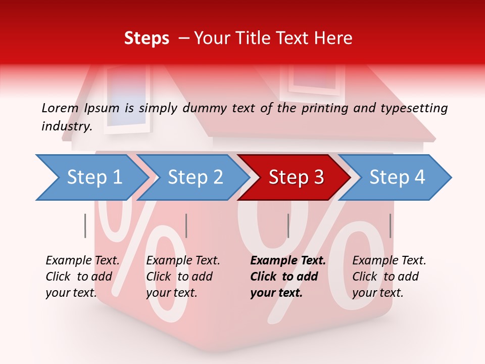 House Architecture Crisis PowerPoint Template