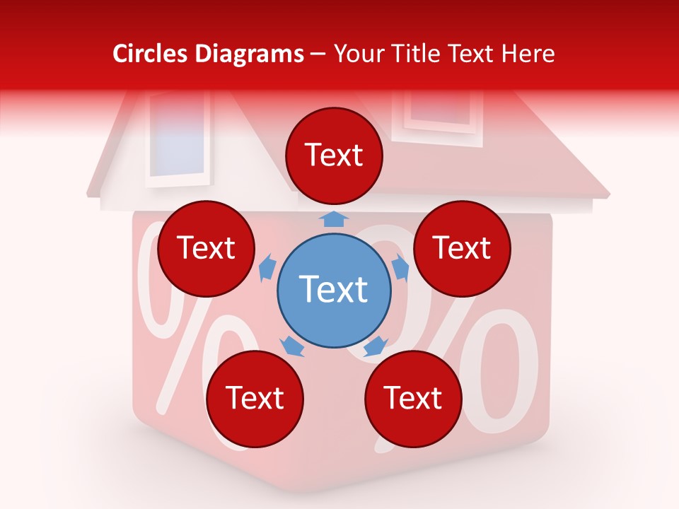 House Architecture Crisis PowerPoint Template