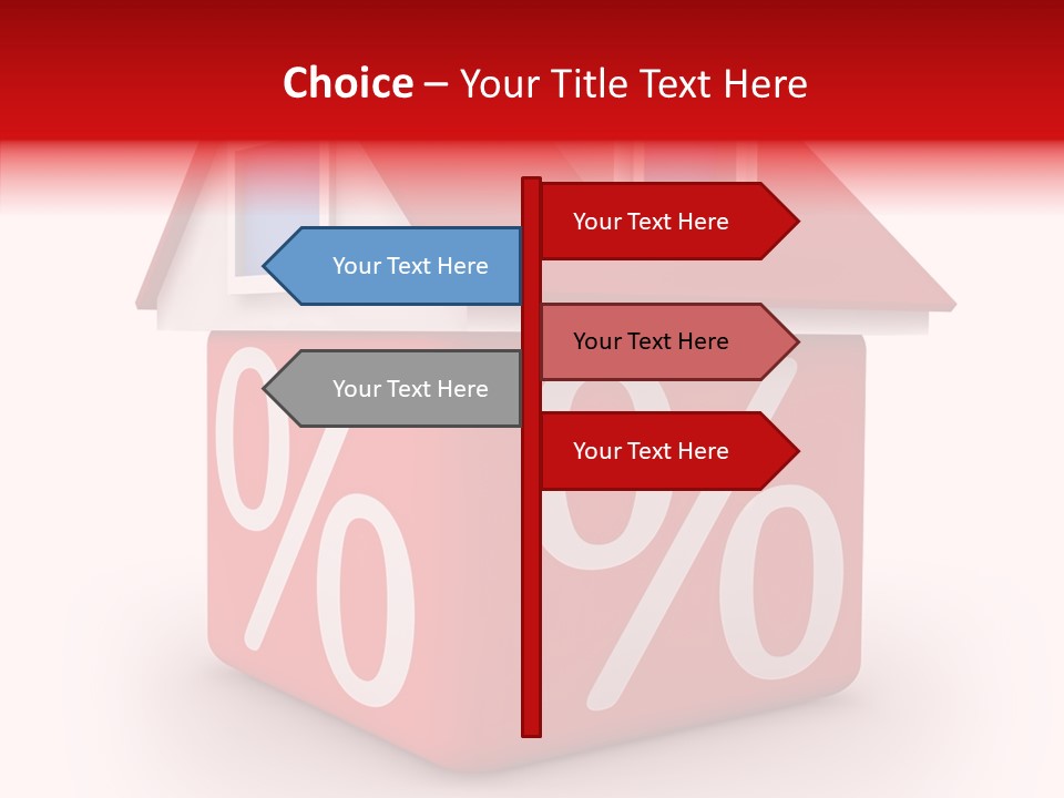 House Architecture Crisis PowerPoint Template