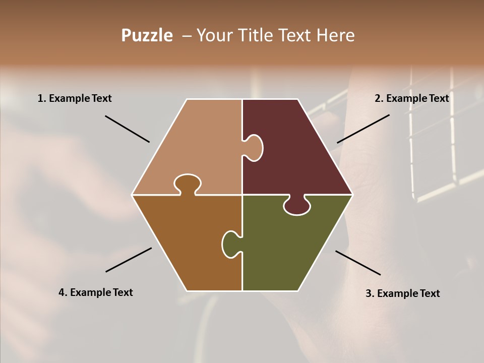 Classic Classical Playing PowerPoint Template