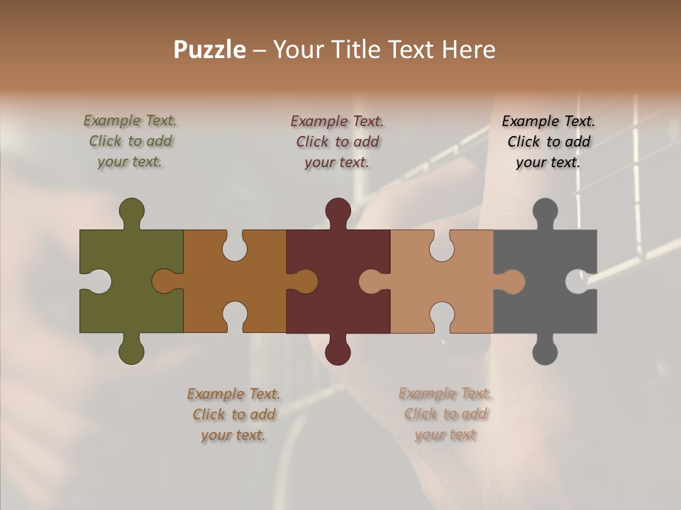 Classic Classical Playing PowerPoint Template