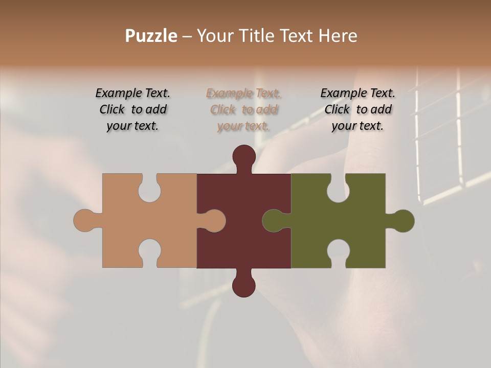 Classic Classical Playing PowerPoint Template