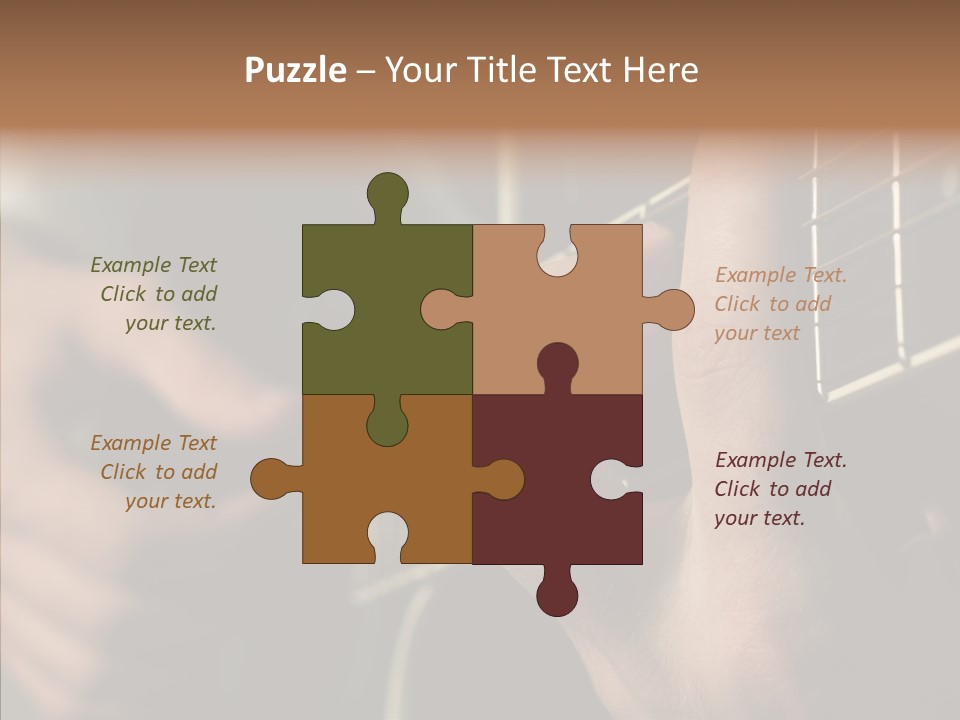 Classic Classical Playing PowerPoint Template