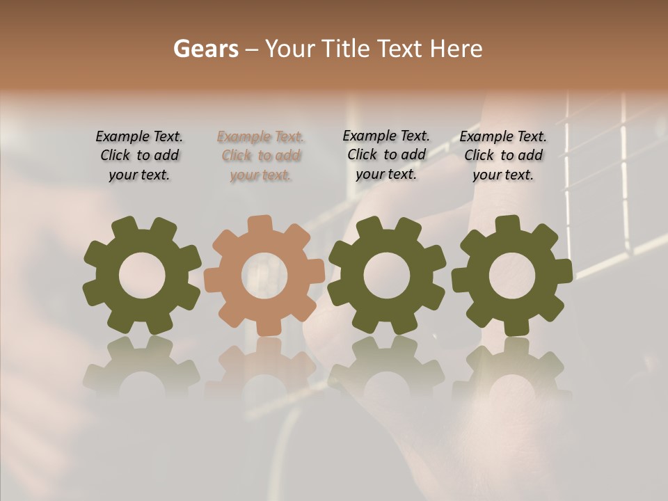 Classic Classical Playing PowerPoint Template