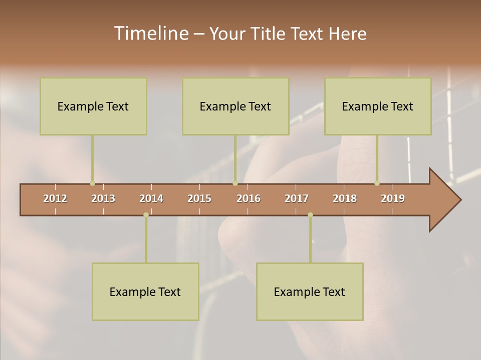 Classic Classical Playing PowerPoint Template