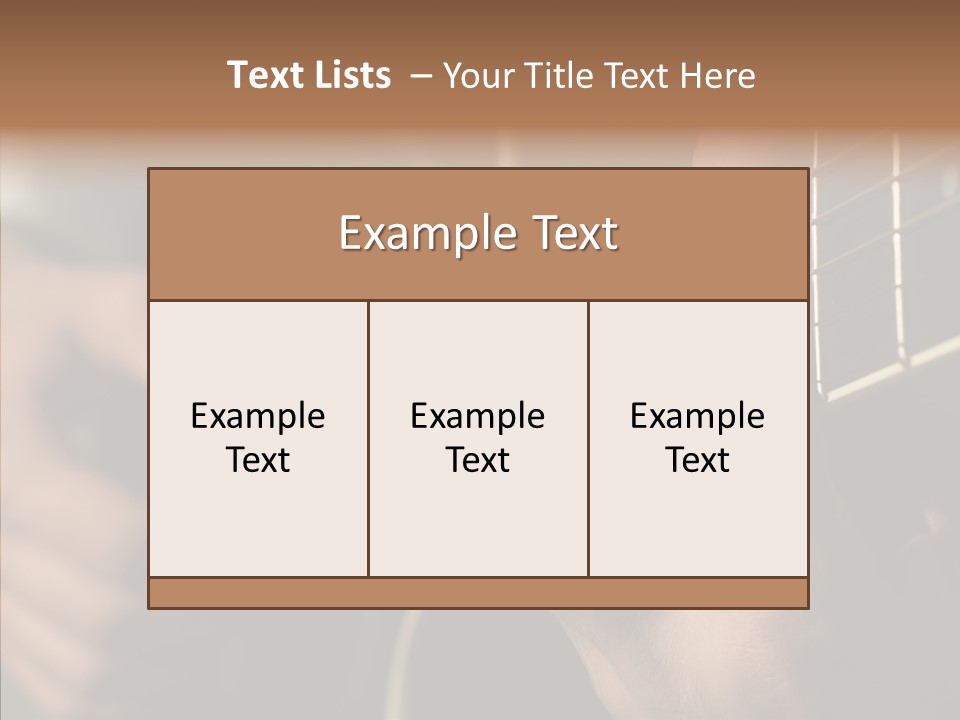Classic Classical Playing PowerPoint Template