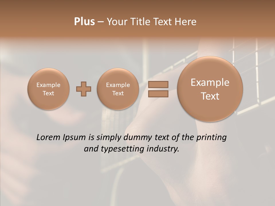 Classic Classical Playing PowerPoint Template
