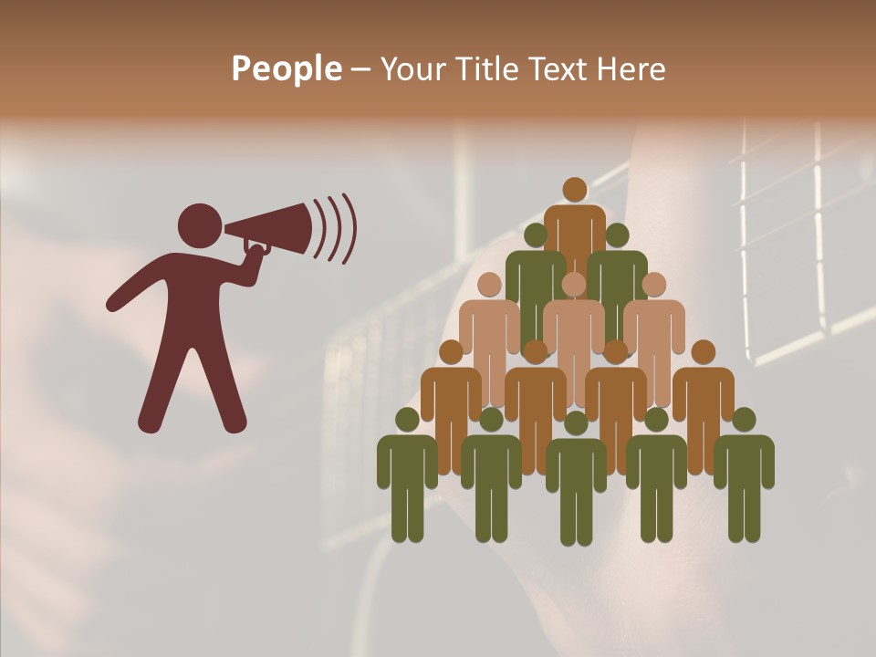 Classic Classical Playing PowerPoint Template