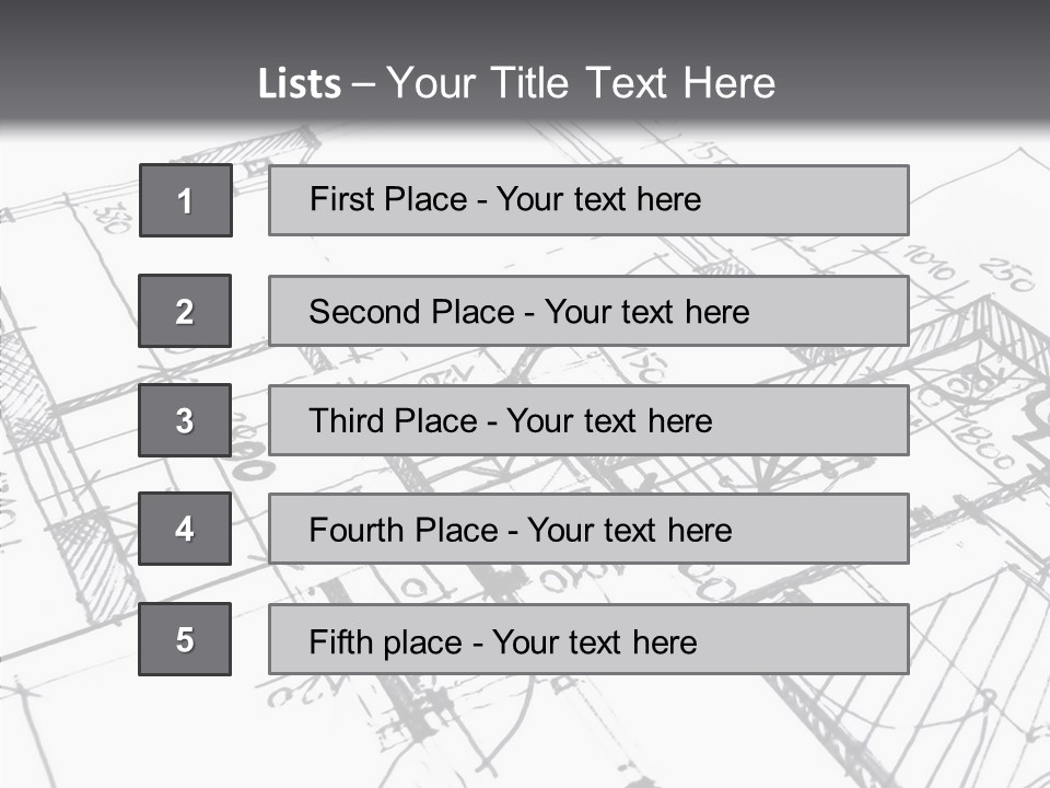 Chair Profe Ional Human PowerPoint Template