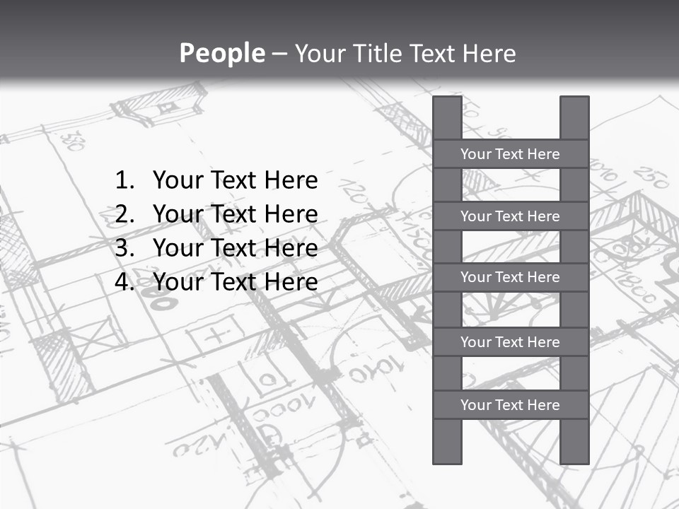 Chair Profe Ional Human PowerPoint Template