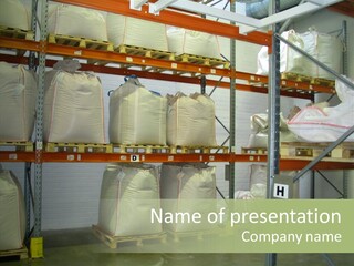Work Shelves Production PowerPoint Template