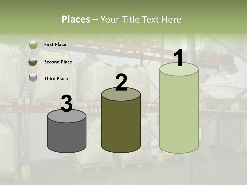 Work Shelves Production PowerPoint Template