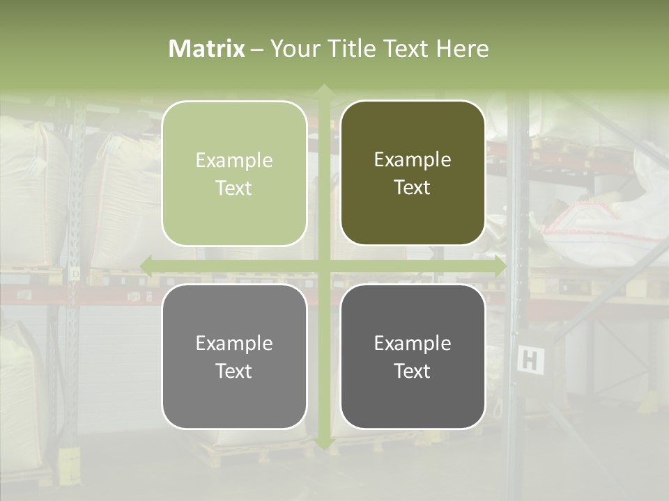 Work Shelves Production PowerPoint Template