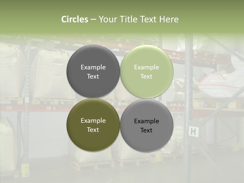 Work Shelves Production PowerPoint Template