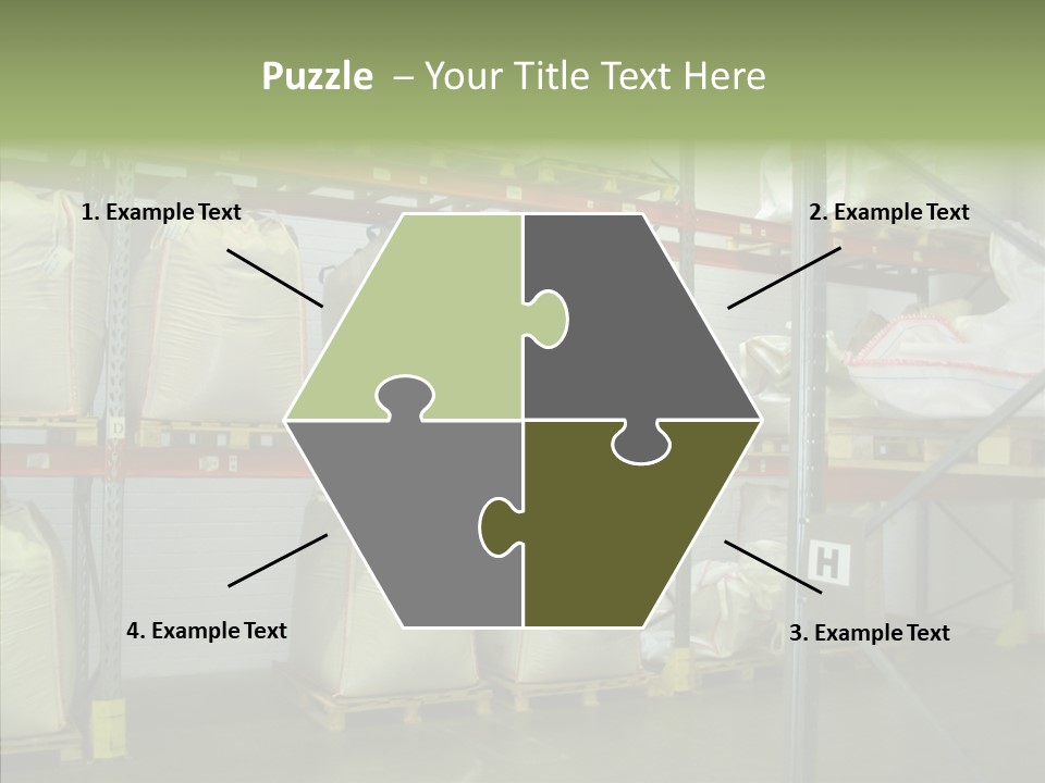 Work Shelves Production PowerPoint Template