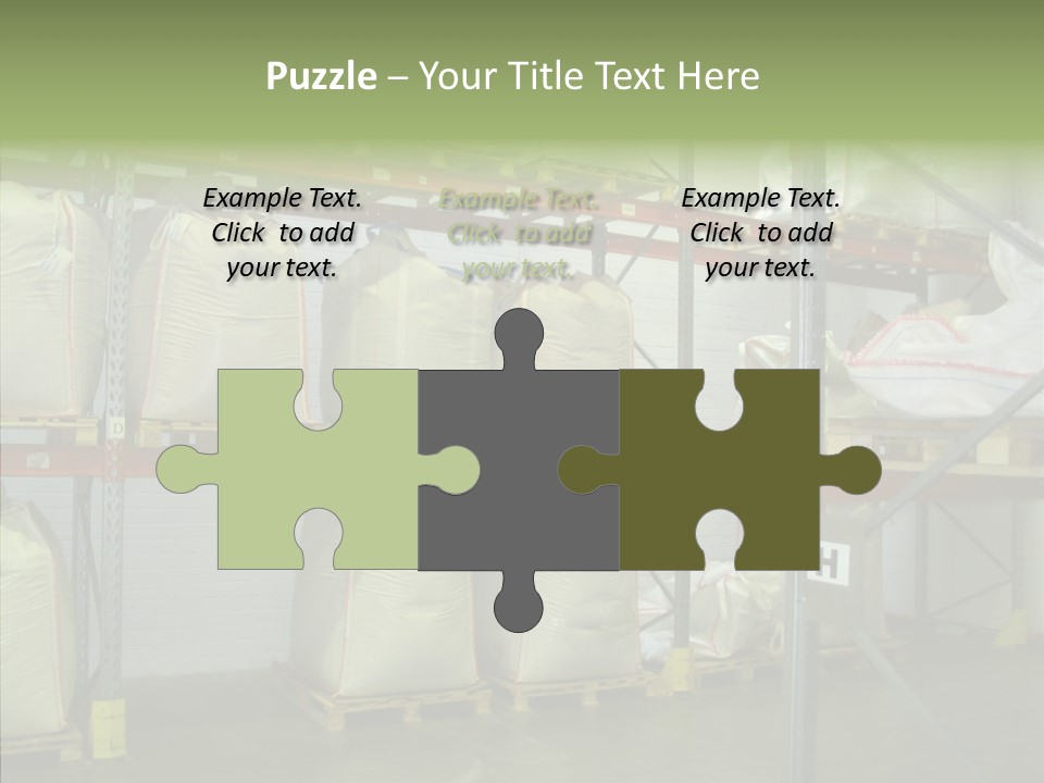 Work Shelves Production PowerPoint Template