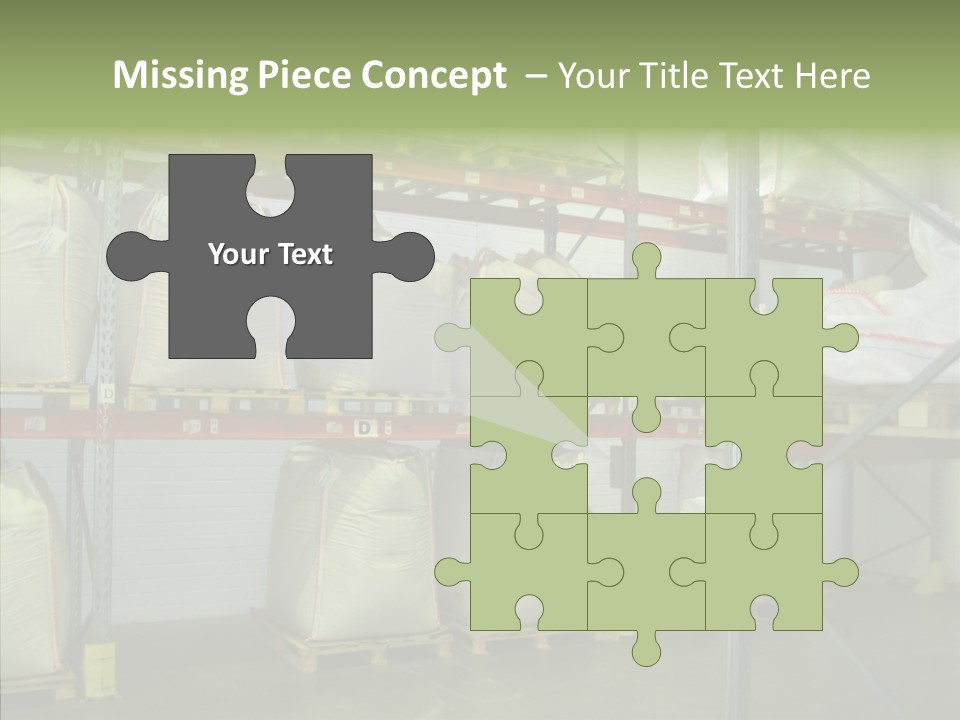 Work Shelves Production PowerPoint Template