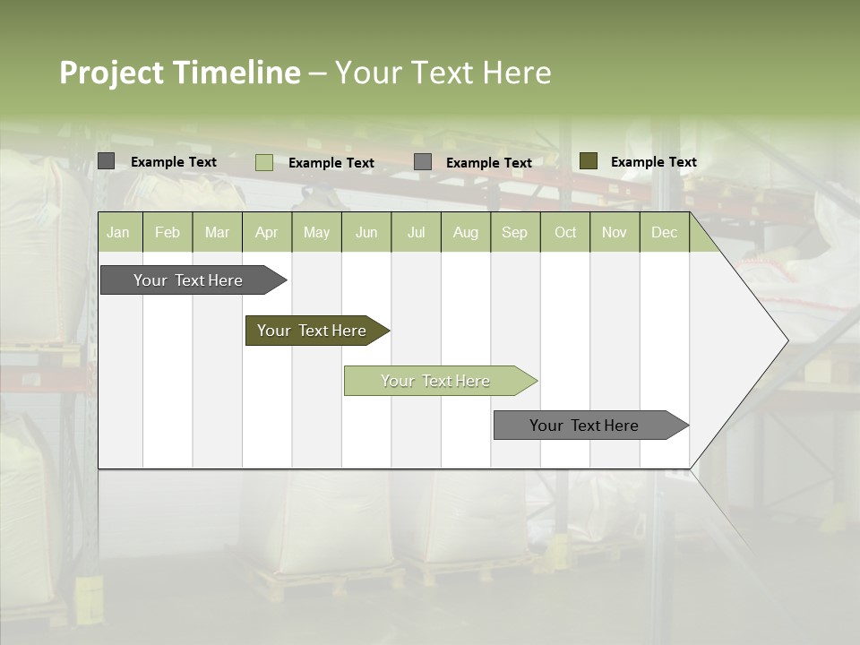 Work Shelves Production PowerPoint Template