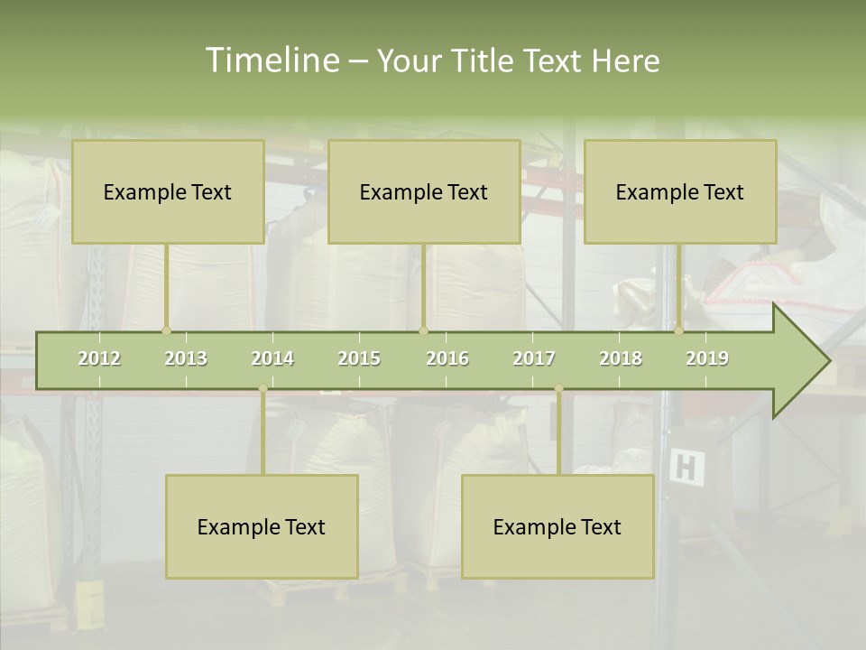 Work Shelves Production PowerPoint Template