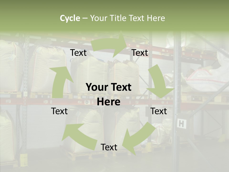 Work Shelves Production PowerPoint Template