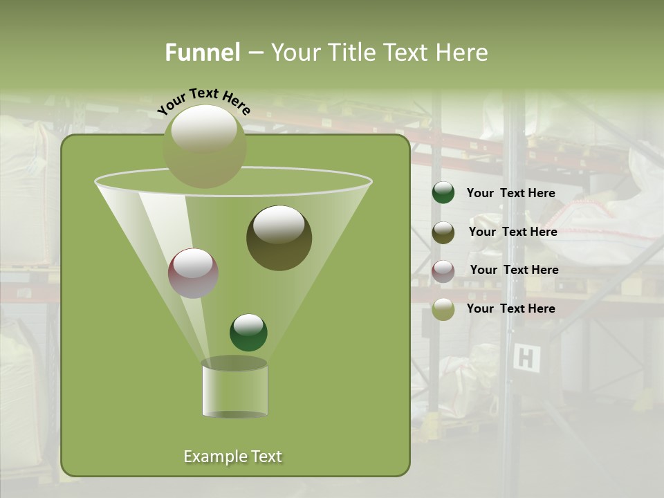 Work Shelves Production PowerPoint Template